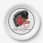 Cabaret Pappteller (Vorderseite)