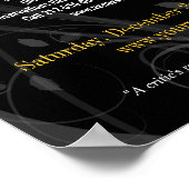 Cabaret Performance Print Poster (Ecke)