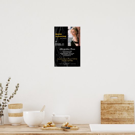 Cabaret Performance Print Poster (Küche)