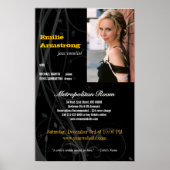 Cabaret Performance Print Poster (Vorne)