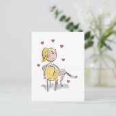 Cabaret Postkarte (Stehend Vorderseite)