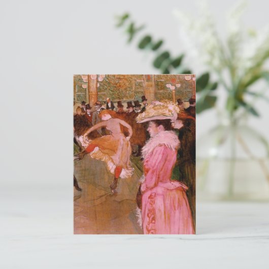 Cabaret Postkarte (Stehend Vorderseite)