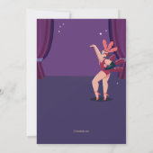 Cabaret Show Einladung (Rückseite)