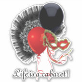 Cabaret Sticker (Vorderseite)
