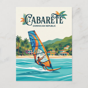 Cabarete Dominikanische Republik Postkarte