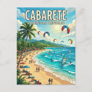 Cabarete Dominikanische Republik Postkarte