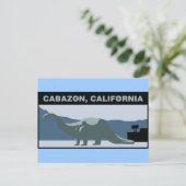 Cabazon, Kalifornien Postkarte (Stehend Vorderseite)