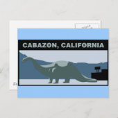 Cabazon, Kalifornien Postkarte (Vorne/Hinten)