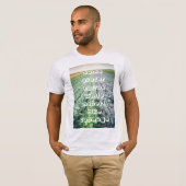 Cabbage Field: grün und lila T-Shirt (Vorne ganz)