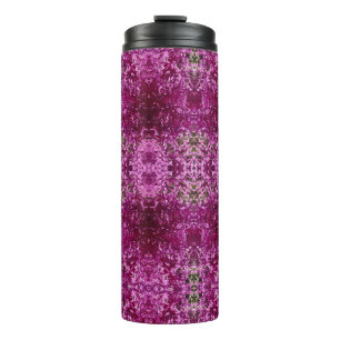 Cabbage Ikat Pouf Thermosbecher