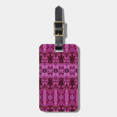 Cabbage Ikat Too Gepäckanhänger (Vorderseite vertikal)