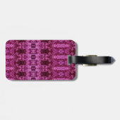 Cabbage Ikat Too Gepäckanhänger (Rückseite horizontal)