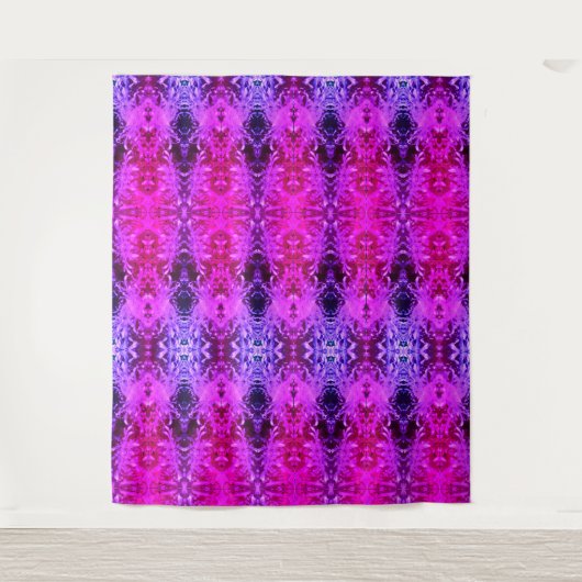 Cabbage Ikat x Miami Wandteppich (Vorderseite)