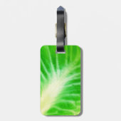 Cabbage Leaf Gepäckanhänger (Rückseite vertikal)