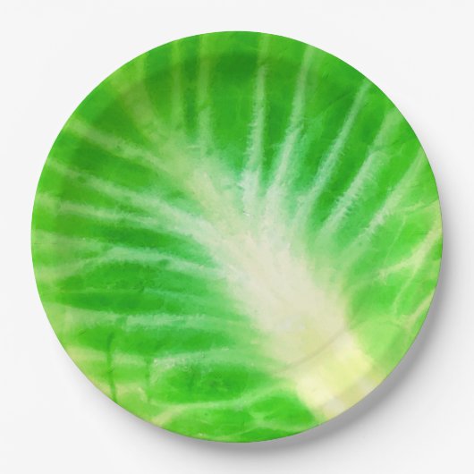 Cabbage Leaf Pappteller (Vorderseite)