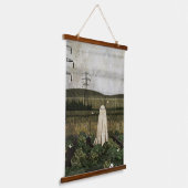 Cabbage Patch Ghosts Wandteppich Mit Holzrahmen (Gewinkelt)