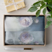 Cabbage-Rose in Vase-Dekoupage Seidenpapier (Geschenk)