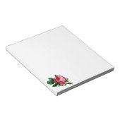 Cabbage-Rose Notepad Notizblock (angewinkelt)