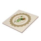 Cabbage Rose Tile Fliese (Seite)