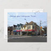 Cabbagetown, Toronto Tourismus Postcard Postkarte (Vorne/Hinten)
