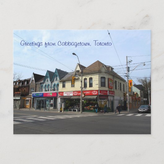Cabbagetown, Toronto Tourismus Postcard Postkarte (Vorderseite)