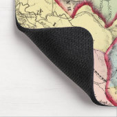 Cabell, Wayne, Lincoln, Logan-Landkreis Mousepad (Ecke)