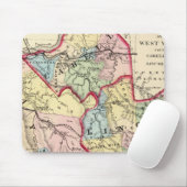 Cabell, Wayne, Lincoln, Logan-Landkreis Mousepad (Mit Mouse)