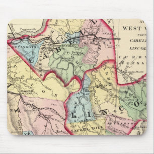 Cabell, Wayne, Lincoln, Logan-Landkreis Mousepad