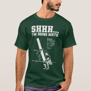 Caber-Toss lustiger Highland-Games-Junge T-Shirt