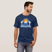 Caberfaaks Ski Sunset Retro T - Shirt (Vorne ganz)