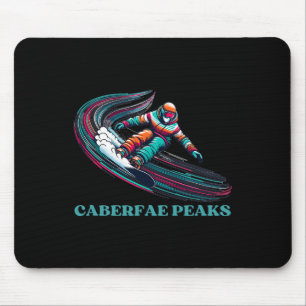 Caberfak Peaks Michigan Snowboarding Mousepad
