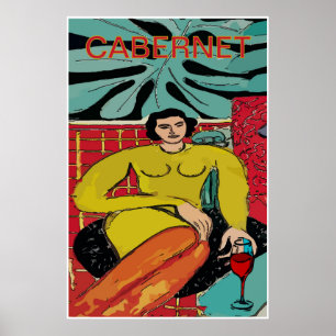 Cabernet Magd, Wein Poster