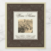 Cabernet Sauvignon Altes Weinetikett (Einzelnes Label)