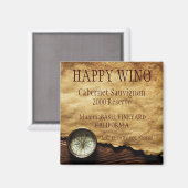 Cabernet Sauvignon Magnet! Magnet (Vorderseite/Rückseite)