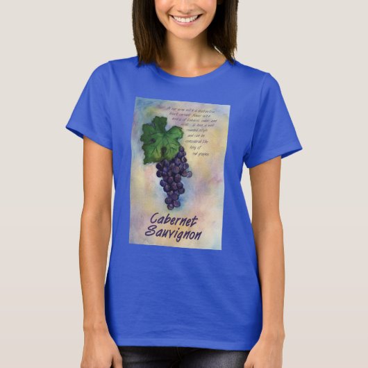Cabernet Sauvignon Shirt (Vorderseite)