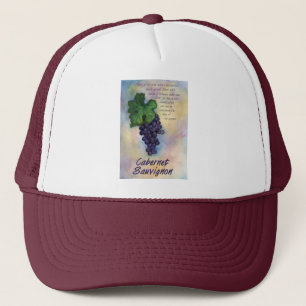 Cabernet Sauvignon Wine Hat Truckerkappe