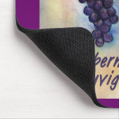 Cabernet Sauvignon Wine Mousepad (Ecke)