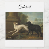 Cabernet Wine Bottle Labels Weinetikett (Einzelnes Label)