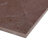 Cabernet Wine Travertine Tile Schneidebrett (Ecke)