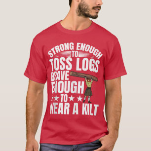 Cabeross Für Highland Gamesankop Retro T-Shirt