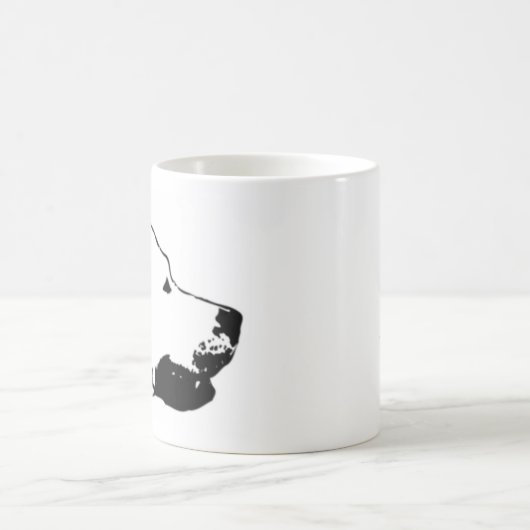 Cabeza, 100% DogoArgentino Kaffeetasse (Mittel)