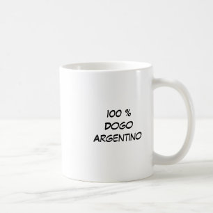 Cabeza, 100% DogoArgentino Kaffeetasse