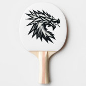 Cabeza de dragón poligonal tischtennis schläger (Vorderseite)