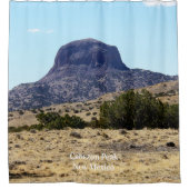 Cabezon Peak, New Mexico Duschvorhang (Vorderseite)