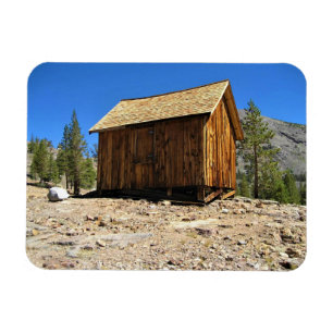 Cabin at Bennettville, Tioga Pass, CA Magnet