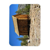 Cabin at Bennettville, Tioga Pass, CA Magnet (Vertikal)
