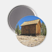 Cabin at Bennettville, Tioga Pass, CA Magnet (Vorderseite/Rückseite)