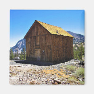 Cabin at Bennettville, Tioga Pass, CA Magnet