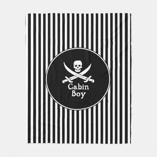 Cabin Boy Fleecedecke (Vorderseite)