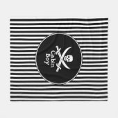 Cabin Boy Fleecedecke (Vorderseite (Horizontal))